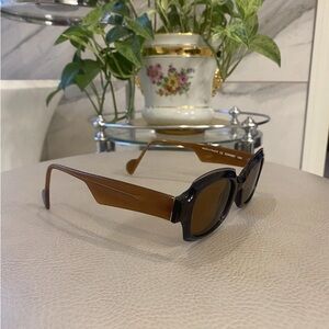 Anne Et Valentin Sunglasses Frame Only Sosweet 1203 Smoky Gray/Brown France